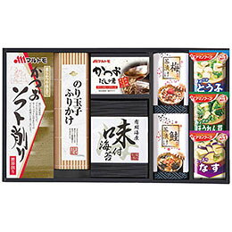 ☆アマノフーズ アマノフリーズドライみそ汁&食卓詰合せ【マルトモかつおソフト削り・のり玉子ふりかけ・マルトモかつおだしの素 ほか】 2633-031