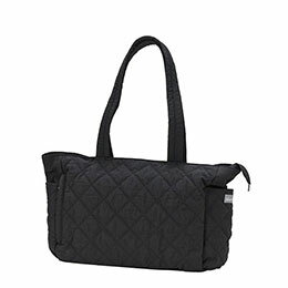 ☆エツミ blanc カメラ トートバッグ ナチュラルな雰囲気の大きめキルティングトート M ブラック VE-3590