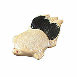 ☆ヤマコー 用美 業務用 陶器亀型箸置 yamaco08865