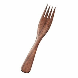 ☆ヤマコー 用美 業務用 ウォールナット フォーク S yamaco08934