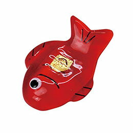 ☆ヤマコー 用美 業務用 硝子箸置 縁起 めで鯛 yamaco08960