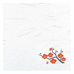 ☆ヤマコー 用美 業務用 4寸雲竜敷紙 うめ (100枚入) yamaco64821