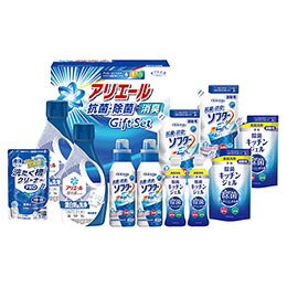 ☆ギフト工房アリエール抗菌除菌ギフト 【P&Gアリエールジェル・除菌キッチンジェル・除菌キッチンジェル詰替用・抗菌消臭ソフターEX ほか】 L1126066