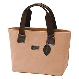 ☆良品工房 日本製柿渋染トートバッグ 【約300g・約260×120×220mm】 22619203