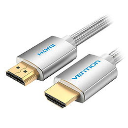 HDMIケーブル 15m コットン編み 4K対応 メタルタイプブランド:VENTION カラー:シルバーグレー バージョン:HDMI2.0(0.75m〜3m)、HDMI1.4(5m〜15m) 解像度:4K*2K@60Hz コンダクター:銅被覆 シェル:アルミニウム合金 ジャケット:コットン編組+PVC OD:7.0mm 長さ:0.75m-15m パッケージ:クラフトボックス+カラーボックス●保証期間 : 1年間 ●生産国 : 中国