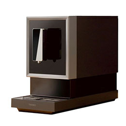 ☆サンコー 全自動エスプレッソメーカー CREMONNA クレモナ ボタンひとつで豆から淹れられる タッチパネル式 コンパクト設計 ZSPR25HBK