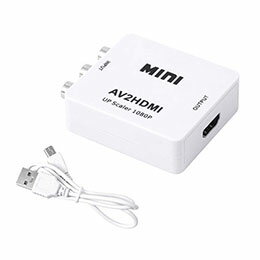 レトロゲームを遊んだりVHSビデオを見る時に便利●接続するだけでコンポジット信号をHDMIに変換するアダプタ 古いゲーム機やビデオデッキなど、コンポジットしか対応してない機器を使いたい… そんな時に便利なのがこちらのアダプタです。 ドライバのインストール不要! 接続するだけでコンポジット信号をHDMIに変換してくれます。 最新の大きなTVやモニターに懐かしの機器を接続して、ゲームやビデオを楽しみましょう。 ●レトロゲームやVHSビデオを楽しみたい レトロゲームやVHSビデオを楽しみたい時ってありますよね! だけど古い機器はHDMIに対応してないし、古いTVを用意するのも大変… そんな悩みを解決してくれるのがこちらのアダプタです! 接続するだけで簡単にコンポジット信号をHDMIに変換してくれます。 懐かしのゲームやビデオを大画面で楽しんじゃいましょう。 ※HDMIをコンポジットに変換する逆の使い方はできません。 ※本製品の動作にはUSBケーブルによる給電が必要です。 ※USB給電を行うためのUSB充電器は別売です。 ●懐かしの機器をもう一度 HDMI未対応というだけで使わなくなったゲーム機やビデオデッキ… 変換アダプタを使って、それら懐かしの機器をもう一度活用してみませんか。 ●使い方色々 最新のTVやモニターにレトロゲーム機を繋いで遊ぶのはもちろん、 ビデオデッキをレコーダーに接続したりと使い道は色々。サイズ : 幅68×高さ20×奥行56(mm) 重量 : 約30g 電源 : USB(5V/2.0A) 出力解像度 : 1080p、720p ケーブル長 : 約440mm 材質 : ABS セット内容 : 本体、USBケーブル(A to miniB)、日本語取扱説明書 パッケージサイズ : 幅91×奥行28×高さ155(mm) パッケージ込み重量 : 約60g 保証期間 : 購入日より6ヶ月 注意事項 ※RCAケーブルおよびHDMIケーブルは付属しておりません。 ※記載されている物以外は付属いたしません。 ※仕様は改善のため予告無く変更する場合があります。