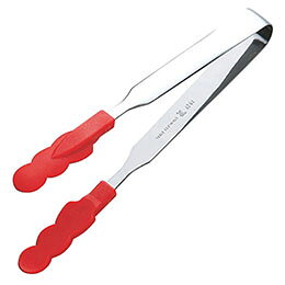 Other - ☆【5本セット】 田辺金具 N抗菌耐熱カラートングスリム(小) 175mm レッド TK-1276X5