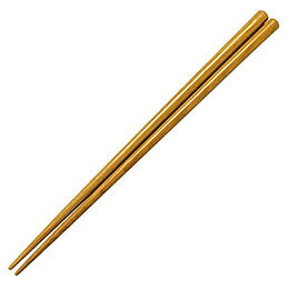 食器洗浄機対応箸・角丸(栗)食洗器対応の木製箸です。 ☆持ち手部分は四角、先端に向かい円柱となる、持ちやすさ、安定感ある形状です。 ※天然木のため、同じ材でも色味・木目・重さ等 個々で若干異なります。サイズ : L22.5cm 重量 : 9g 生産国 : 日本 保証期間 : 初期不良対応
