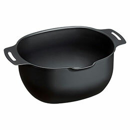☆燕三 IH対応鉄楕円型揚げ鍋20×17cm 5.5L IH200V対応 電磁調理器OK C7146116