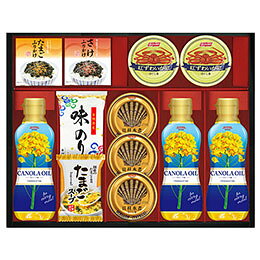 ☆SHOWA キャノーラ油&のり・たまごスープ詰合せ 【キャノーラ油・有明海産味付のり...