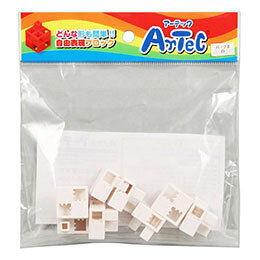 Artecブロック ハーフB 8P 白製品分類 Artecブロック / アーテックブロック・Lブロックセット内容 : ブロック ハーフB×8pcs 本体カラー : 白 商品サイズ : ブロック ハーフB…W20×H20×D10mm 材質 : ブロック…ABS 梱包形態 : ヘッダー付き袋入り 生産国 : 日本 保証期間 : 初期不良対応