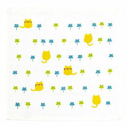 ☆【5枚セット】 Ag+除菌ふきん かわいいネコ 【約300×300mm】 22653711X5