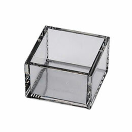 ☆【5個セット】 ヤマコー 用美 業務用 ミニクリア桝 (約4.9×4.9×H4.1cm) 黒 ホテル・旅館・レストラン向け業務用品 yamaco26980X5