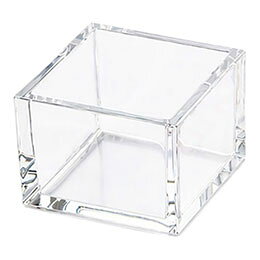 ☆【5個セット】 ヤマコー 用美 業務用 クリア1合枡 (約7.7×7.7×H4.7cm) クリアー ホテル・旅館・レストラン向け業務用品 yamaco12238X5