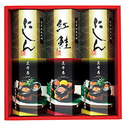 匠の伝承 昆布巻詰合せ北海道産昆布を使用し、全て手作業で巻き上げた昆布巻を昆布と身の奥まで味が染みこむよう化学調味料無添加のたれを使用し、じっくり煮込み、ジューシーな食感に仕上げました。メーカー品番 : FG-3 セット内容 : にしん昆布巻×2、紅鮭昆布巻×1 賞味期限 : 常温6ヶ月 主なアレルゲン : 小麦 箱サイズ : 24×25×4.5cm 本体重量 : 0.7kg