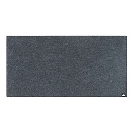 ☆ナカバヤシ Cloud-Felt デスクマット W600×D300mm 静音効果とやさしい手触り ダークグレー MUP-942DGY