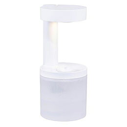 ☆ナカバヤシ うるぷかUSB加湿器 ぷかぷかと浮かび上がるような水滴が目を引くストロボ演出の不思議な加湿器 ホワイト UA-069W