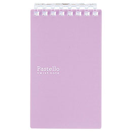 LIHIT LAB. Pastello ツイストノート(メモサイズ)とじ具が開くので、リーフをやぶることなく簡単に抜き差し・交換ができます。メーカー品番 : N1961-10 内容物 : 本体(約125×72×12mm)×1 素材 : PP・PC・上質紙 生産国 : ベトナム パッケージ形態 : 裸 箱入重量 : 約32g