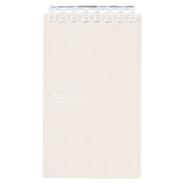 LIHIT LAB. Pastello ツイストノート(メモサイズ)とじ具が開くので、リーフをやぶることなく簡単に抜き差し・交換ができます。メーカー品番 : N1961-16 内容物 : 本体(約125×72×12mm)×1 素材 : PP・PC・上質紙 生産国 : ベトナム パッケージ形態 : 裸 箱入重量 : 約32g