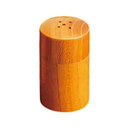 ☆ヤマコー 用美 業務用 筒型コショウ入 5ッ穴 (約φ4×H7.3cm) ナチュラル ホテル・旅館・レストラン向け業務用品 yamaco15234