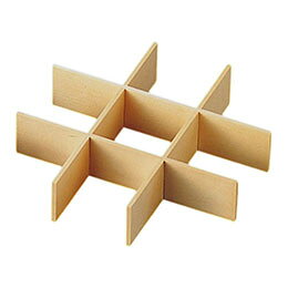 ☆ヤマコー 用美 業務用 白木・おせち重箱 7寸用仕切 4本組 (約19.6×H4cm (t4mm)) ホテル・旅館・レストラン向け業務用品 yamaco27326