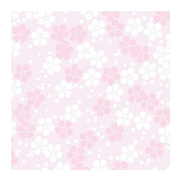 ☆ヤマコー 用美 業務用 5寸花小紋敷紙 (約15×15cm) うめ 100枚入 ホテル・旅館・レストラン向け業務用品 yamaco66494