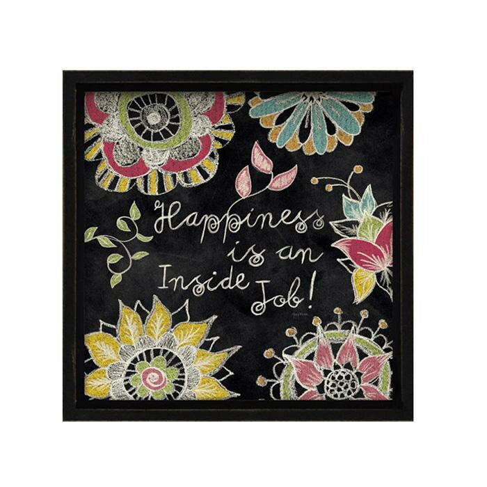 ●【送料無料】ユーパワー ロハス ミニアートフレーム ケティパティート 「ステイ ハッピー2」 LA-01628「他の商品と同梱不可/北海道、沖縄、離島別途送料」