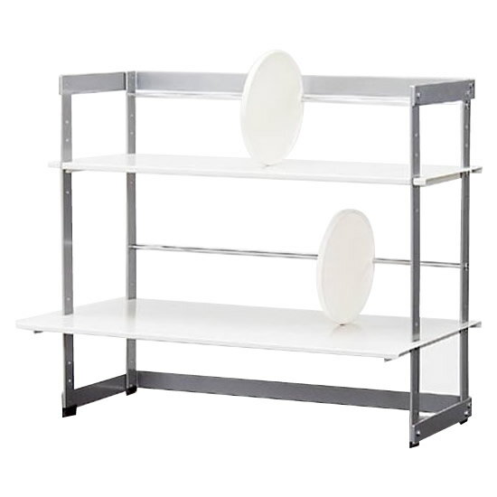 ●【送料無料】【代引不可】林製作所　2段式卓上マルチラック　机上ラック 　YS-109「他の商品と同梱不可/北海道、沖縄、離島別途送料」