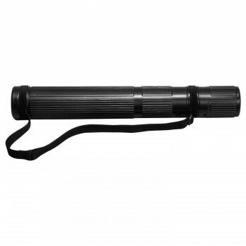 ●【送料無料】製図用品　スライドケース　R-85B　ブラック　バンド付き　014-0036「他の商品と同梱不可/北海道、沖縄、離島別途送料」