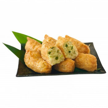 ◎●【送料無料】【代引不可】一粒庵 冷凍ごはん 佐賀県産米 わさびいなり寿司 6個「他の商品と同梱不可/北海道、沖縄、離島別途送料」