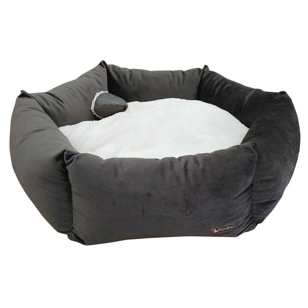 ●【送料無料】【代引不可】TopZoo ペット用ベッド バスケット フラワー M「他の商品と同梱不可/北海道、沖縄、離島別途送料」