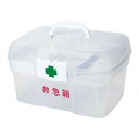 ●【送料無料】吉川国工業所 キャリング救急箱 クリア「他の商...