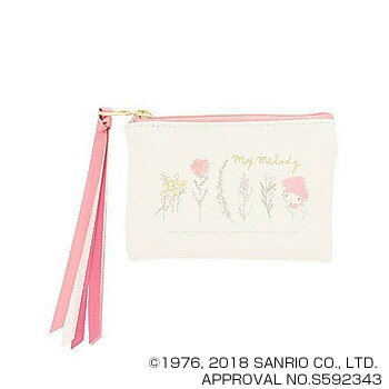 ●【送料無料】サンリオ マイメロディ MY MELODY 水彩ポーチ Sサイズ ミニポーチ 小物入れ SR-P0004「他の商品と同梱不可/北海道、沖縄、離島別途送料」