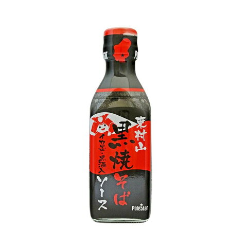 ◎●【送料無料】【代引不可】ポールスタア　東村山　黒焼そばソース　200ml　12本セット「他の商品と同梱不可/北海道、沖縄、離島別途送料」