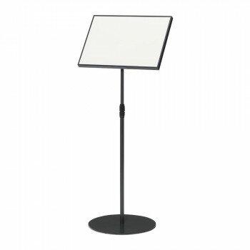 ●【送料無料】ナカキン　カバー付サインスタンド(上下スライド傾斜型)　A3サイズ横型　NSS-FKA3Y-BU「他の商品と同梱不可/北海道、沖縄、離島別途送料」