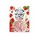 ●【送料無料】【代引不可】アスザックフーズ フリーズドライ 牛乳で作る 飲むデザート ザク切りいちご 2食入×12袋セット「他の商品と同梱不可/北海道、沖縄、離島別途送料」