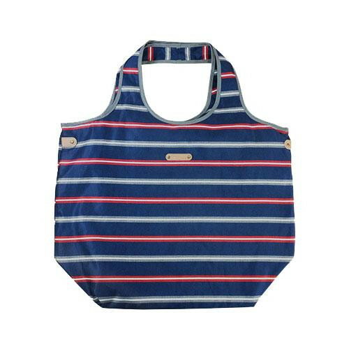 ●【送料無料】アットファースト バルーンポータブル L シックシンボーダー ネイビー AF6257「他の商品と同梱不可/北海道、沖縄、離島別途送料」