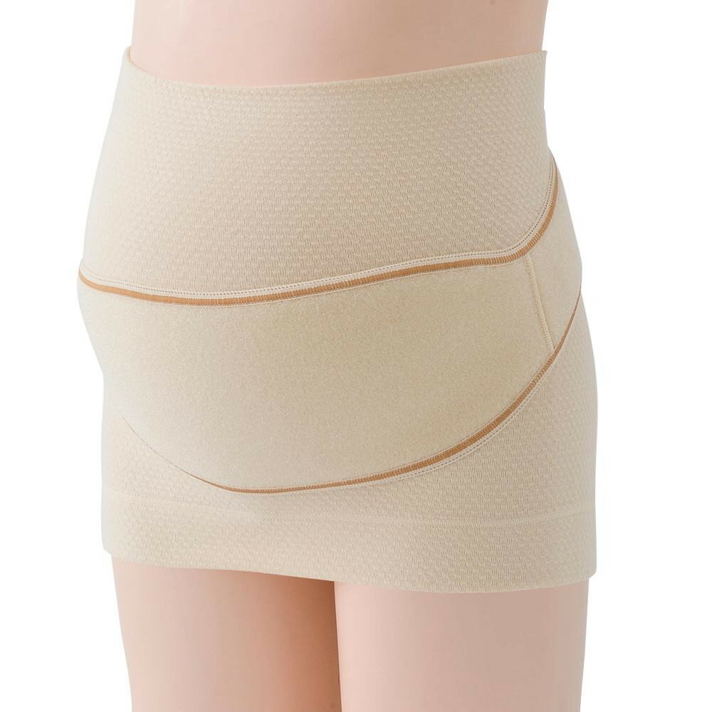 ●【送料無料】犬印 妊婦帯 はじめて妊婦帯セット M-L キナリ HB-8106「他の商品と同梱不可/北海道、沖縄、離島別途送料」のサムネイル