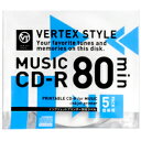 ☆VERTEX CD-R(Audio) 80分 5P インクジェ