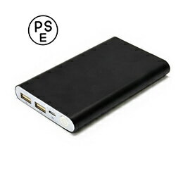 ☆日本トラストテクノロジー Mobile Power Bank 8000 ブラック MPB-8000BK