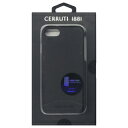 CERRUTI Smooth Split Leather - Hard Case - Black CEHCP7SLBK