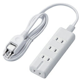 ☆エレコム 磁石タップ/4個口(内3ピン1)/1m/ホワイト T-KM01-2410WH ☆エレコム 磁石タップ/4個口(内3ピン1)/1m/ホワイト T-KM01-2410WH