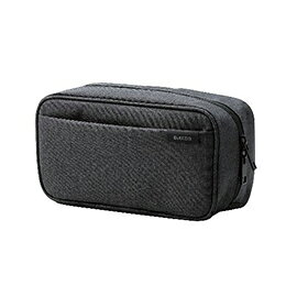 ☆エレコム ガジェットポーチ/オーガナイズポーチ/ストレージタイプ/ブラック BMA-GP14BK nf-11929928 カー用品卸問屋 ニューフロンテア パッケージ画像