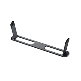 ☆エレコム 折りたたみノートPCスタンド/装着式/アルミ/スペースグレー PCA-LTSFAGY