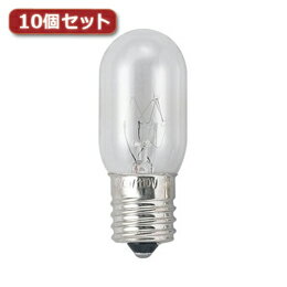 ☆YAZAWA ミシン球 T22 E17 20W クリア10個セット T221720CMISINEX10