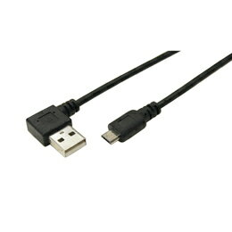☆変換名人 USB A(左L)→micro100cmケーブル USBALL-MC/CA100