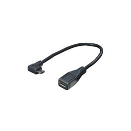 ☆変換名人 USBmicro L型ケーブル延長20(下L) USBMC-CA20DLF