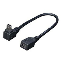 ☆変換名人　USBmini L型ケーブル延長20(下L)　USBM-CA20DL