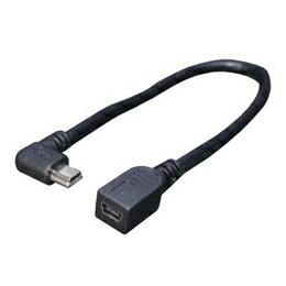 USBmini L型ケーブル延長20(右L)